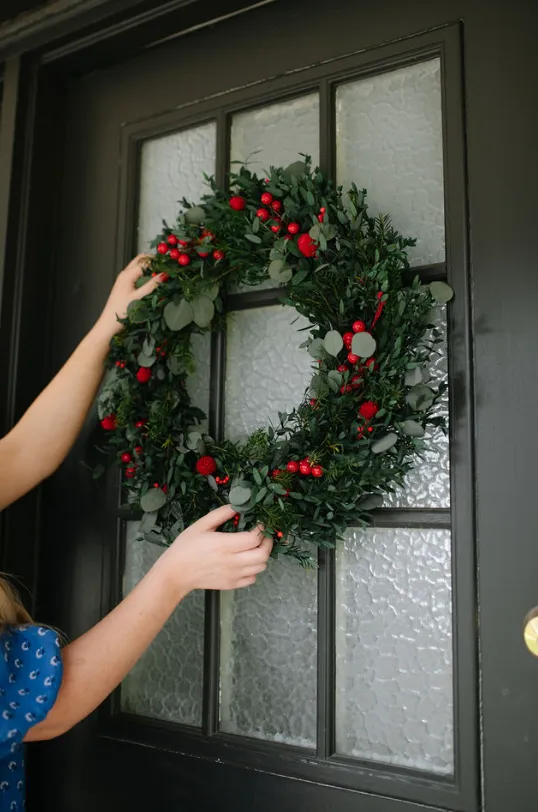 Inside The Post & Porch Front Door Wreath Collection