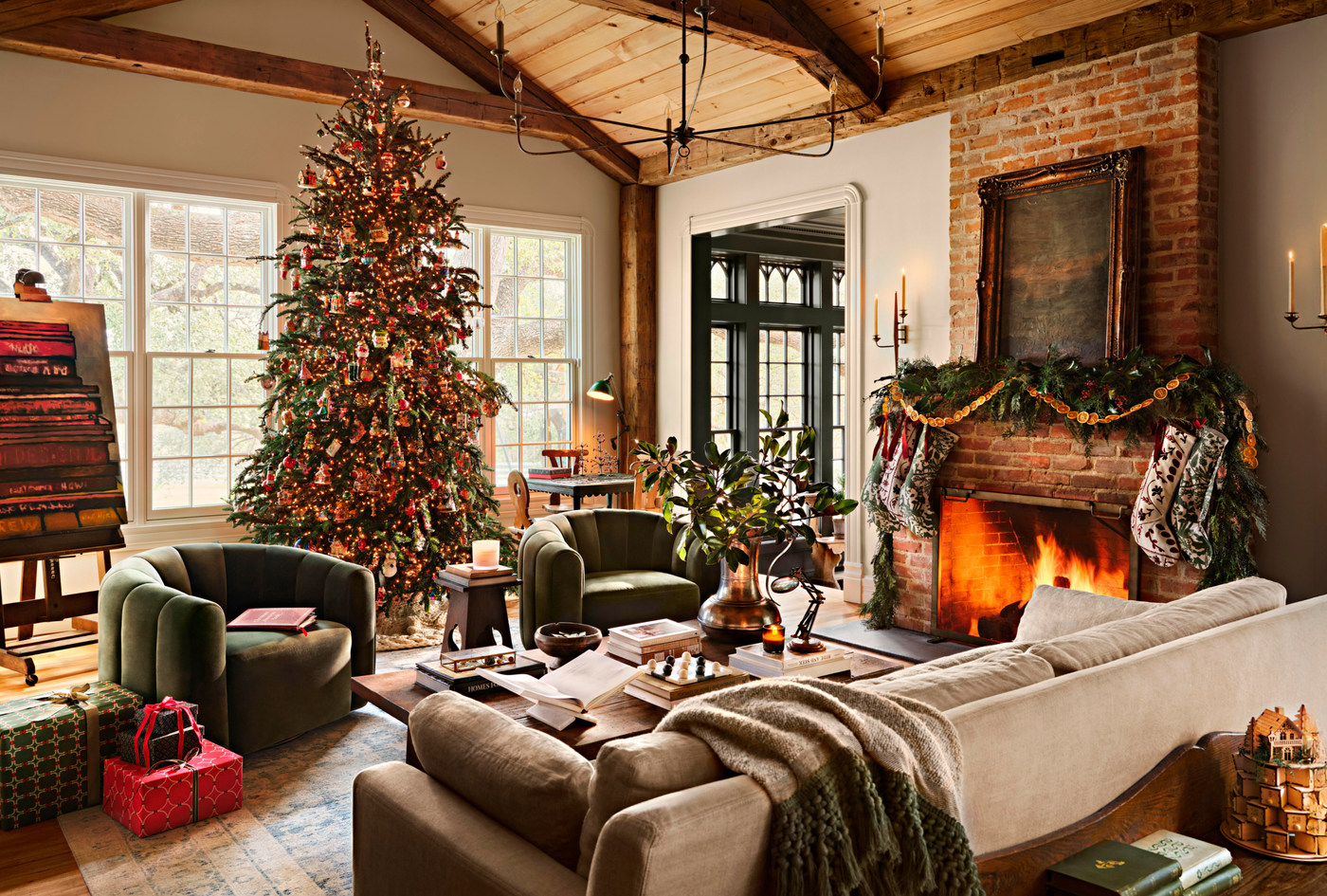 Joanna Gaines's Holiday Staples Include Two Trees, a Hot Cocoa Bar, and  Plenty of Tradition