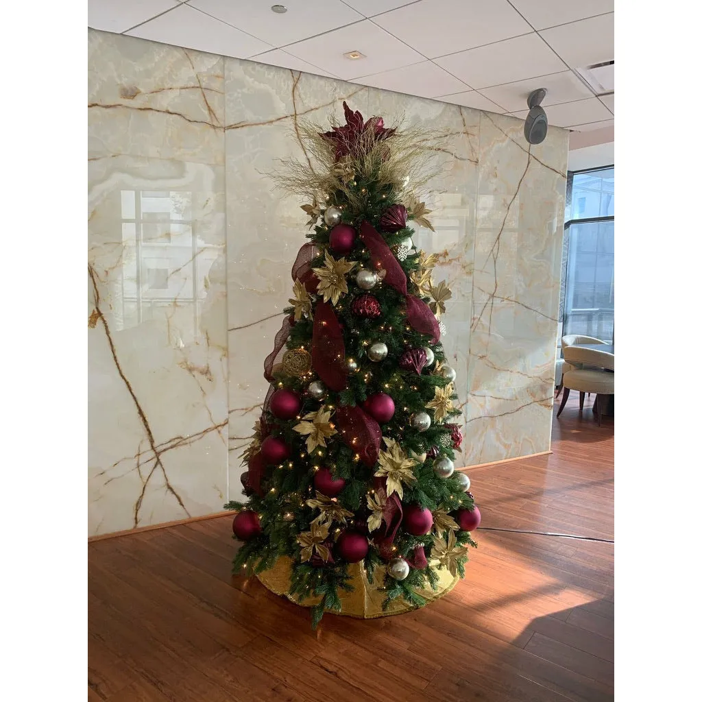 Lifelike Trees with White Lights – Bloompop
