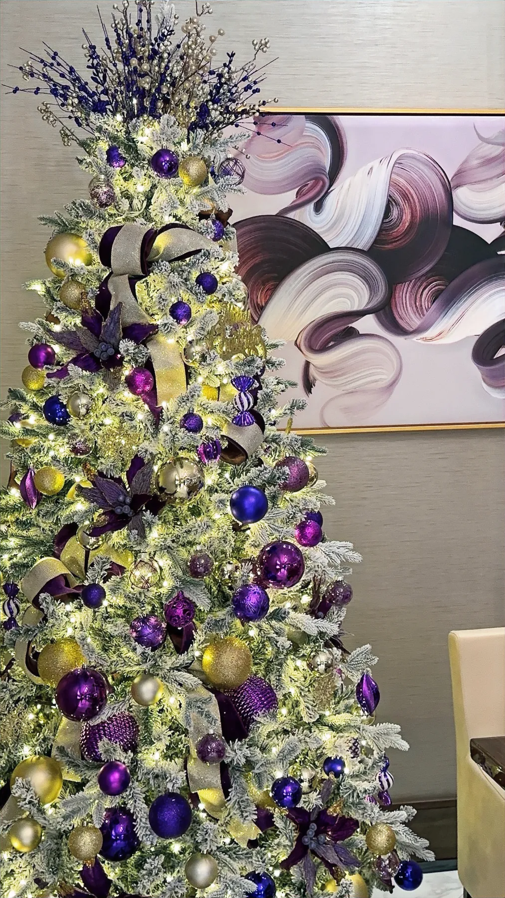 Majestic Plum Elegance Tree | Golden Forest Events