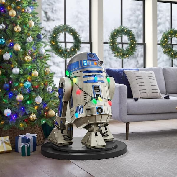 Mickey Mouse Star Wars Disney Holiday Ornaments (1968-Now) Star Wars  Christmas Animatronics The Home Depot