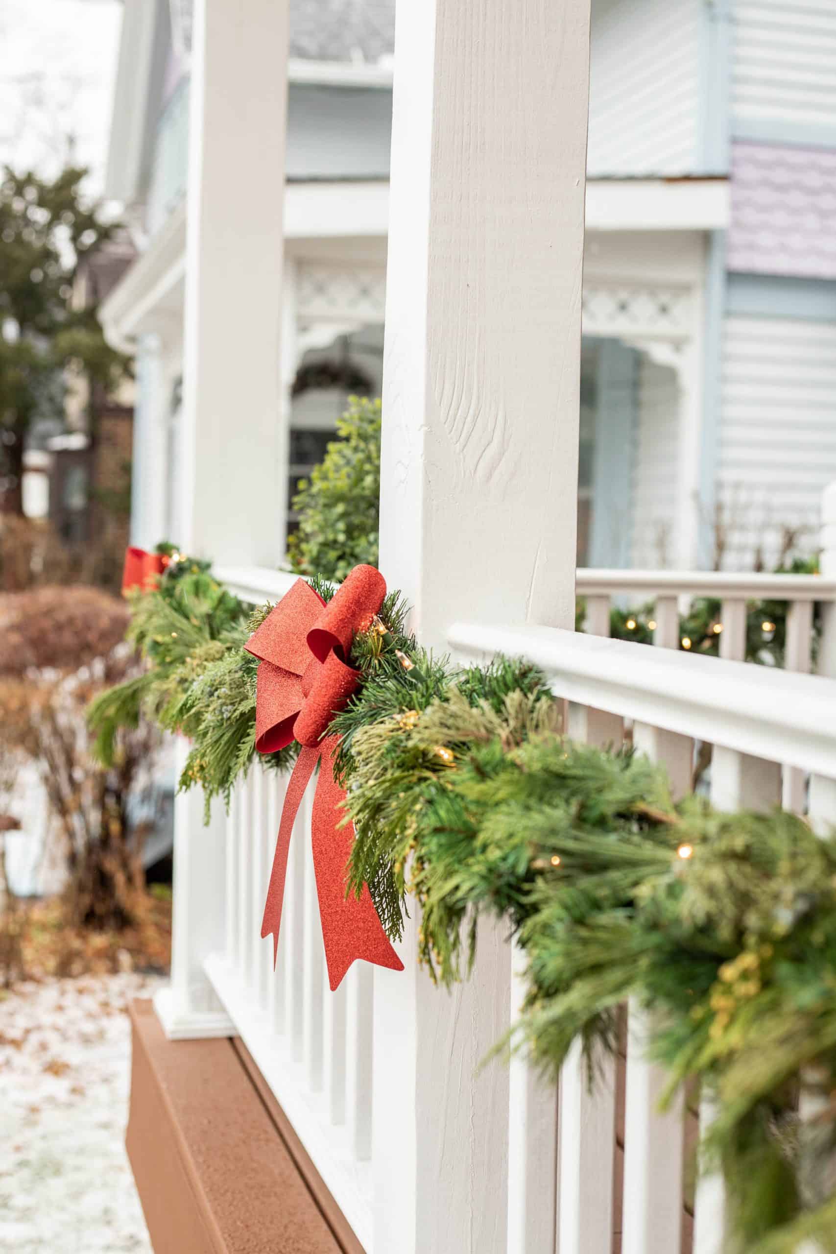 Modern Christmas Porch Decor That Feels Timeless