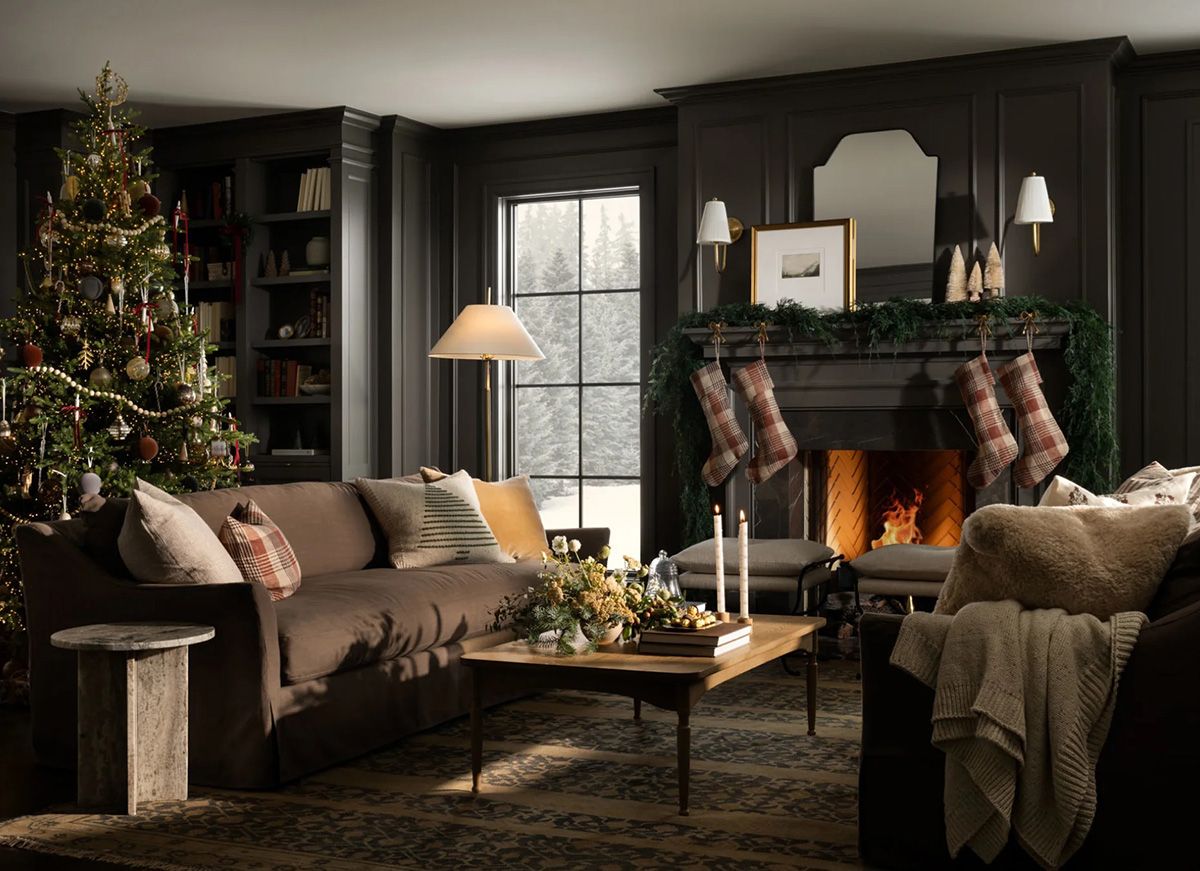 Moody dark tones for festive interiors by McGee & Co 〛 ◾ Photos ◾ Ideas ◾  Design