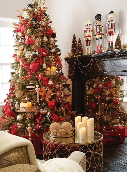 Nutcracker Theme Christmas Tree Ideas & Inspiration | Jeannie Pence