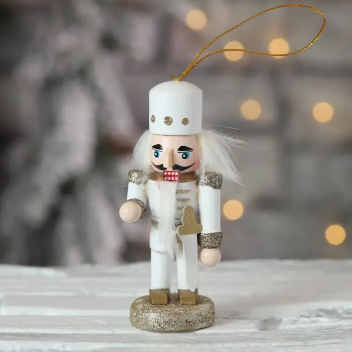 Nutcracker Wooden Christmas Tree Ornament