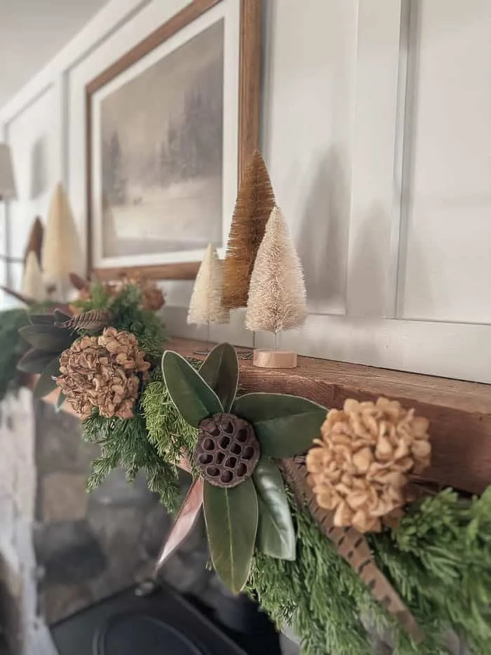 Our Cozy Holiday Fireplace Mantel | Timeless Christmas Decorating Ideas -  Rooms For Rent blog