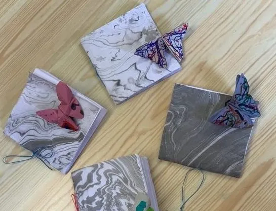 Paper Marbling - Family Workshop
