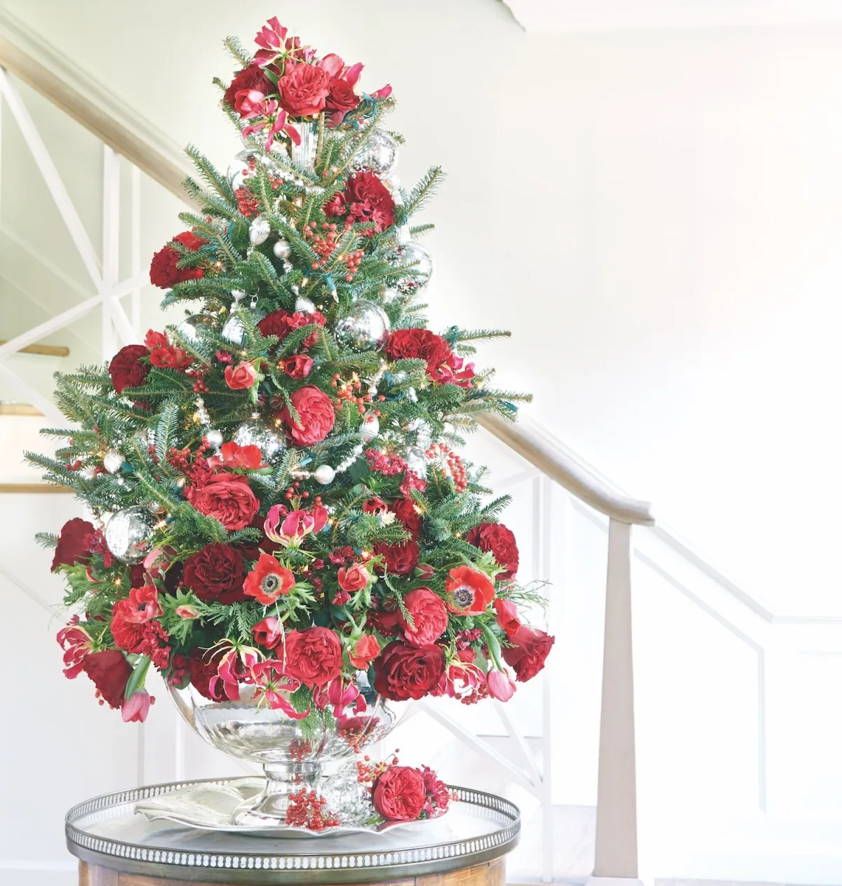 Party Ready Tabletop Christmas Tree | Flower Magazine