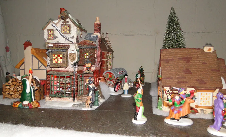 Passion for the Past: My Dept. 56 Dickens Village Display for 2011
