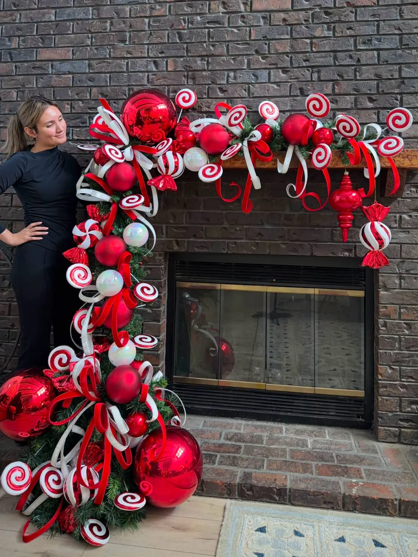 Peppermint Christmas Garland Recipe