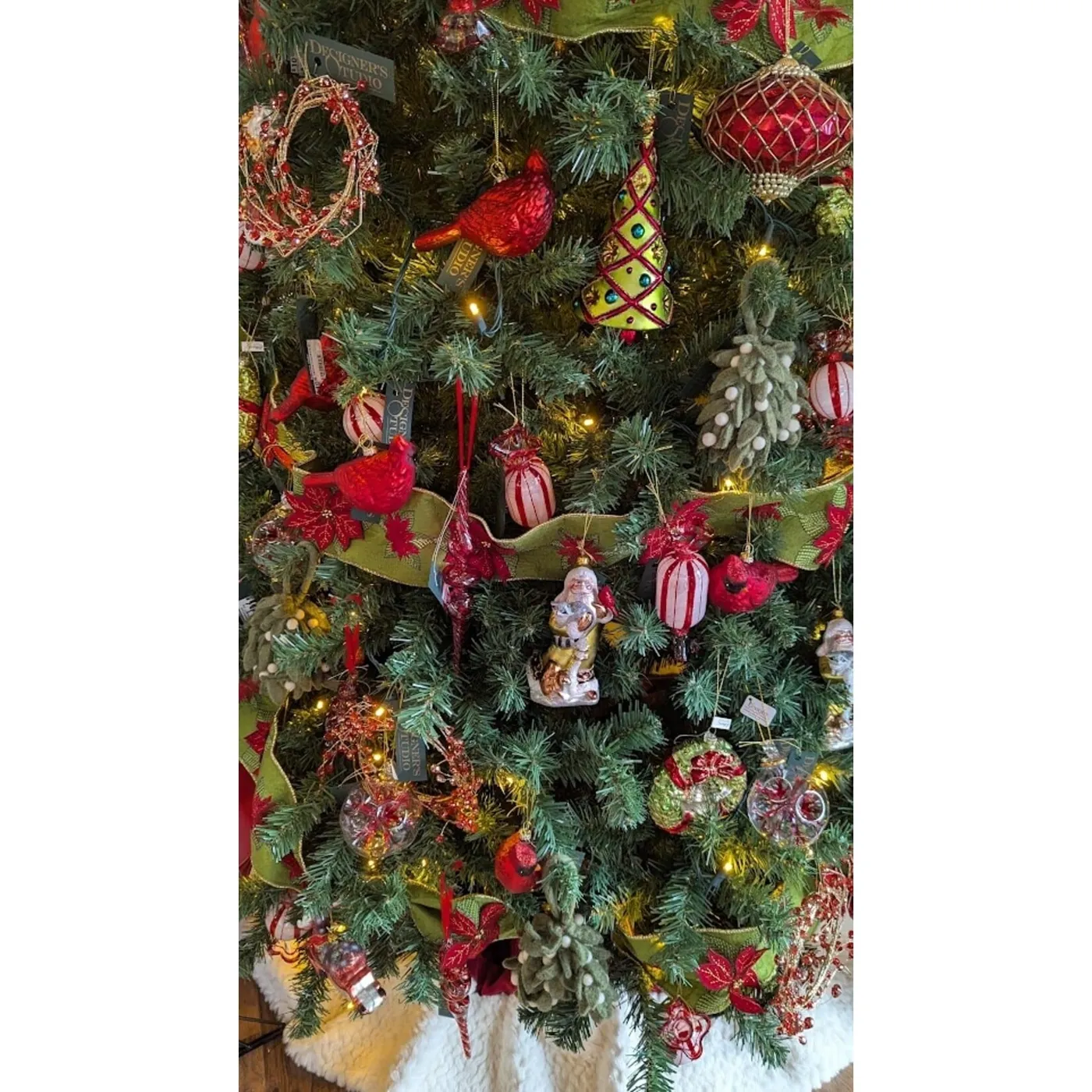 RAZ 8.5' Peppermint Candy Ornament