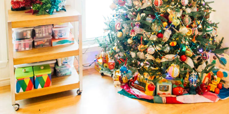 Red Christmas Trees Are on the Rise | Apartment Therapy