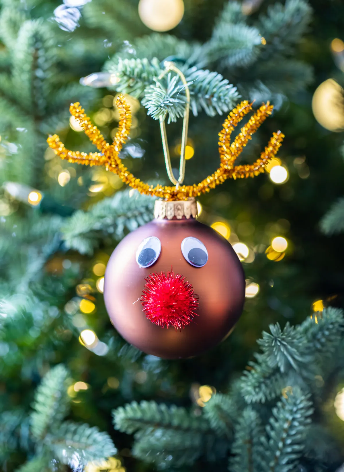 Reindeer Ornaments - A Pumpkin And A Princess