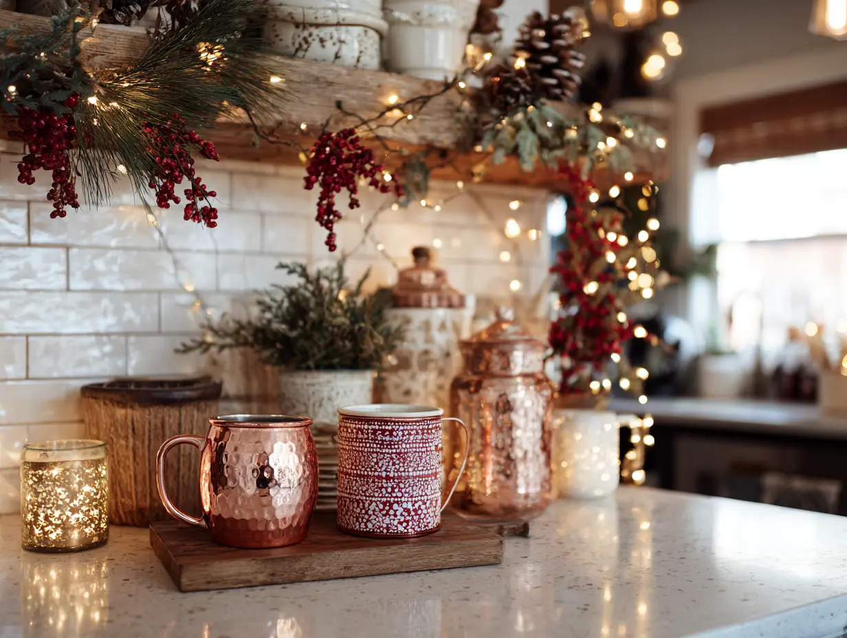 Rustic Christmas Kitchen Decor Ideas For Your Farmhouse Holiday