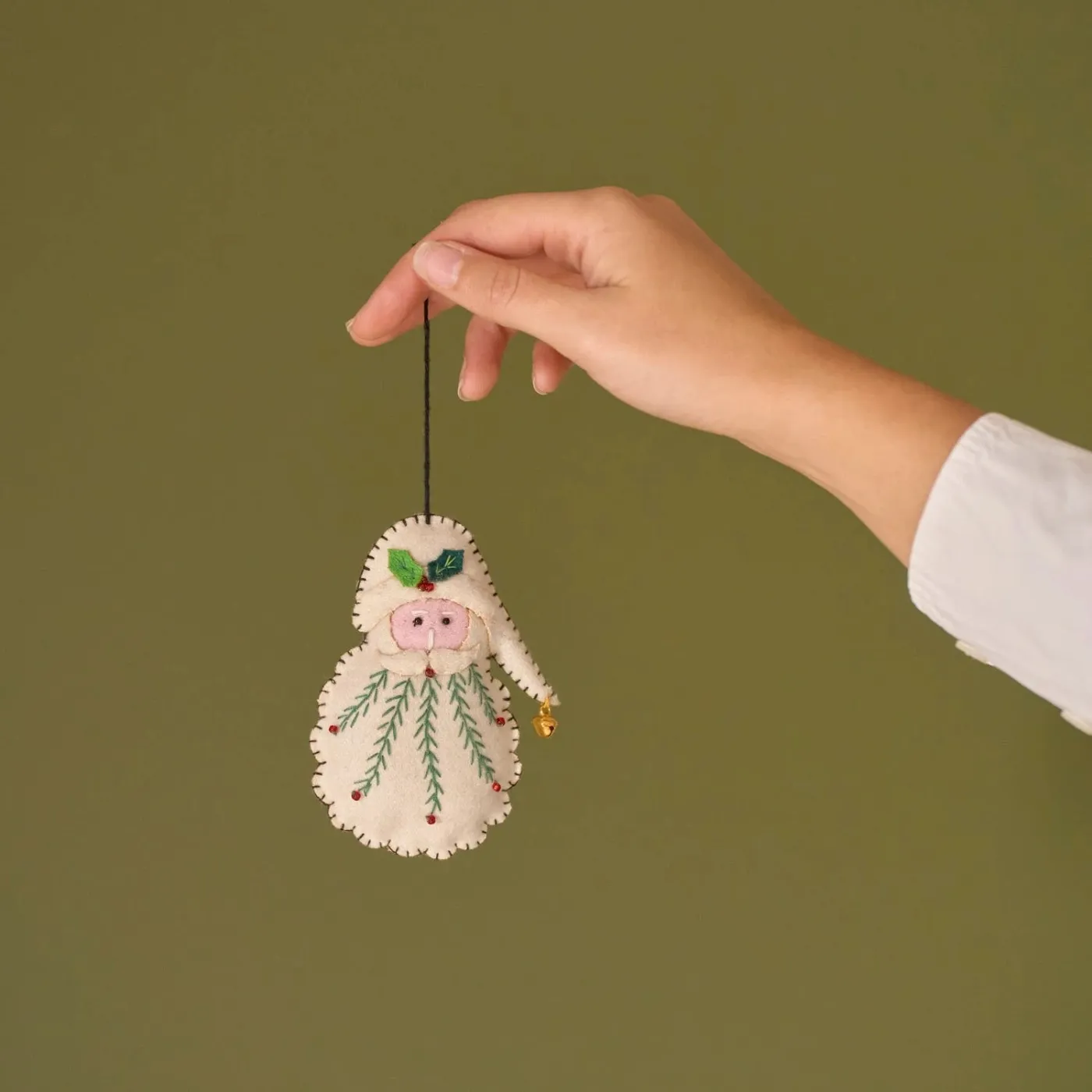 Santa Head Felt Hanging Decoration – Neptune