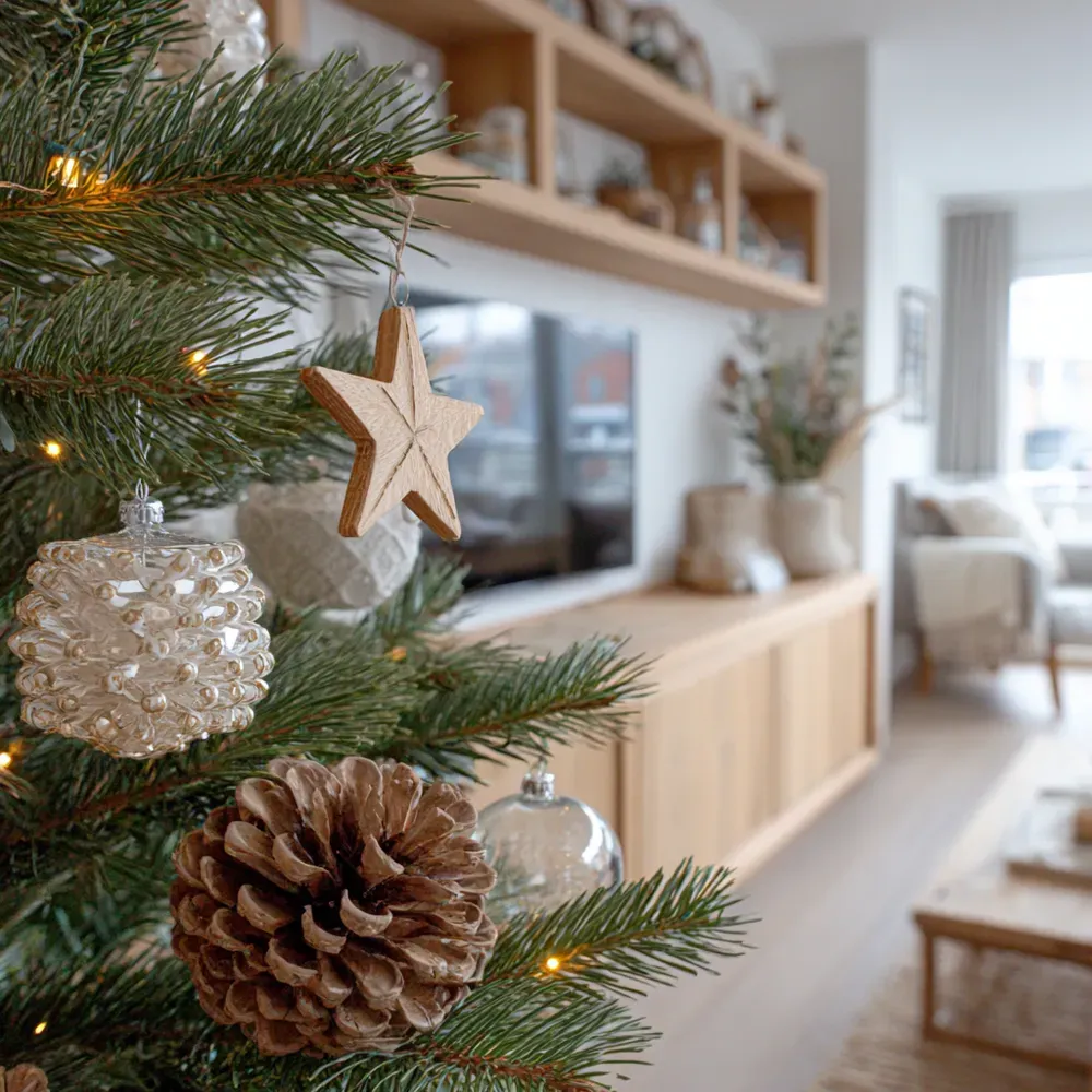 Scandi-Woodlands Christmas: Minimalist Charm for Your Home 🌲💫