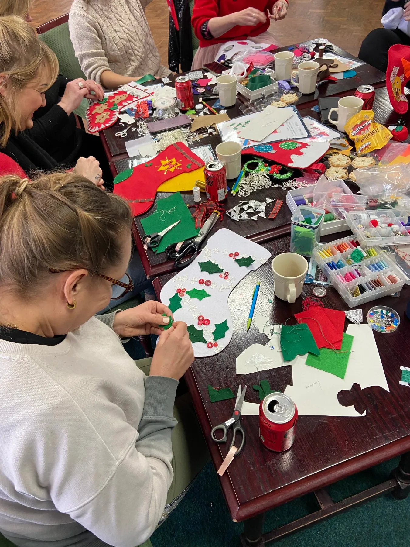 Stocking Customisation Party | The Crafty Hen