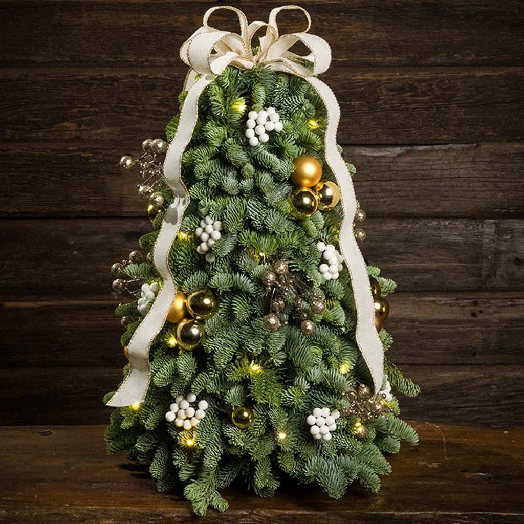 Table Top Trees for Christmas Table - Mini and Small Tabletop Christmas Tree  – Lynch Creek Farm