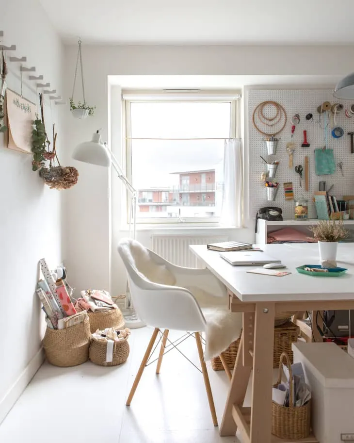 Takeaway Tips for a Sure-Fire (& Stylish) Craft Area | Apartment Therapy