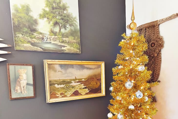 This $40 Amazon Vintage Christmas Tree Created the Decor of My Dreams |  Apartment Therapy