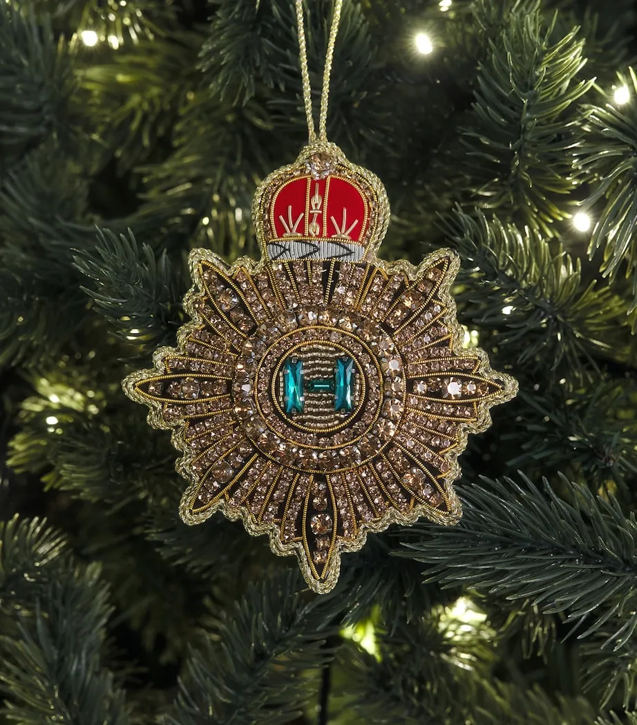 Tinker Tailor Naval Medallion Tree Decoration | Harrods CA
