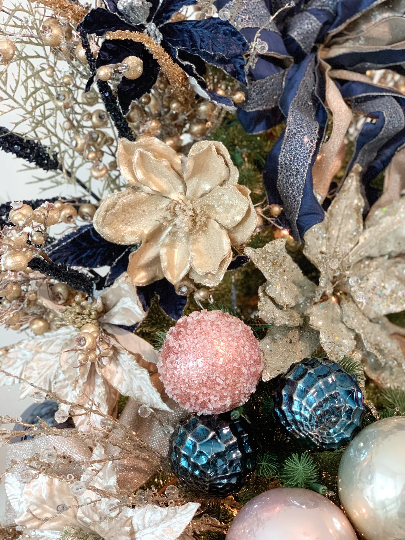 Transform Your Holiday with Stunning Blue Decorations | Courtney Warren Home