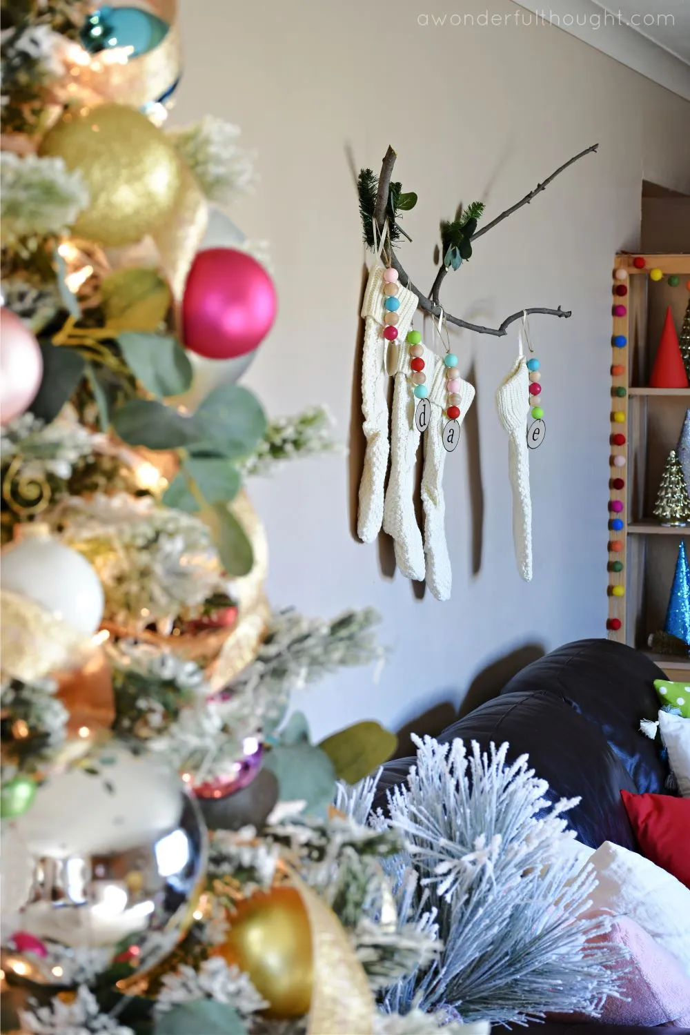 Vintage Style Christmas Tree - A Wonderful Thought