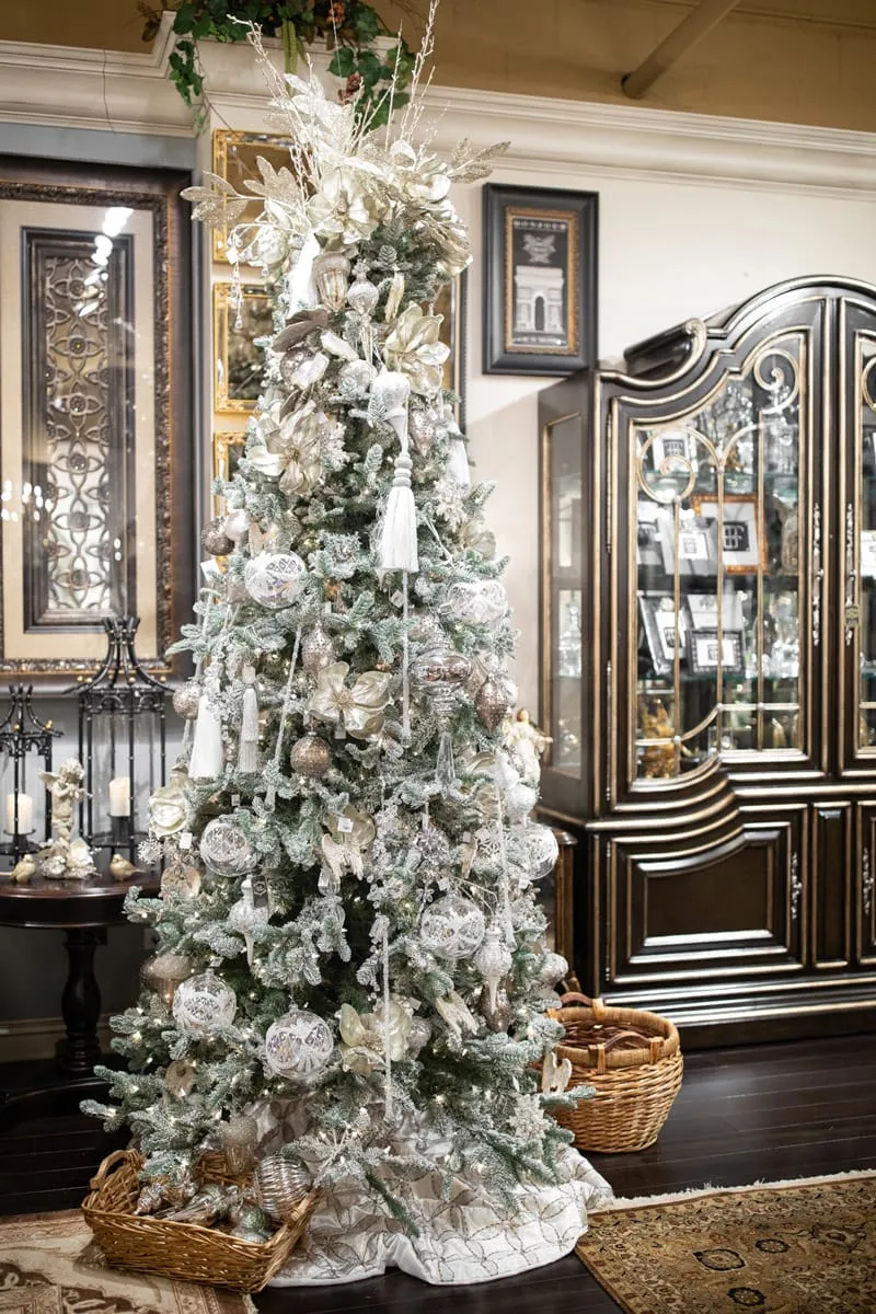 White Christmas Holiday Decor - Linly Designs