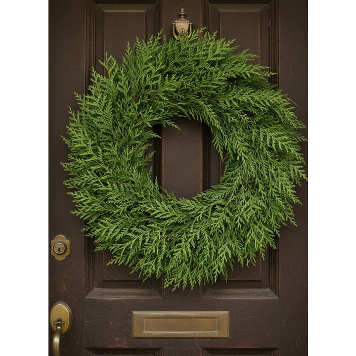 Wholesale evergreen wreath for your store