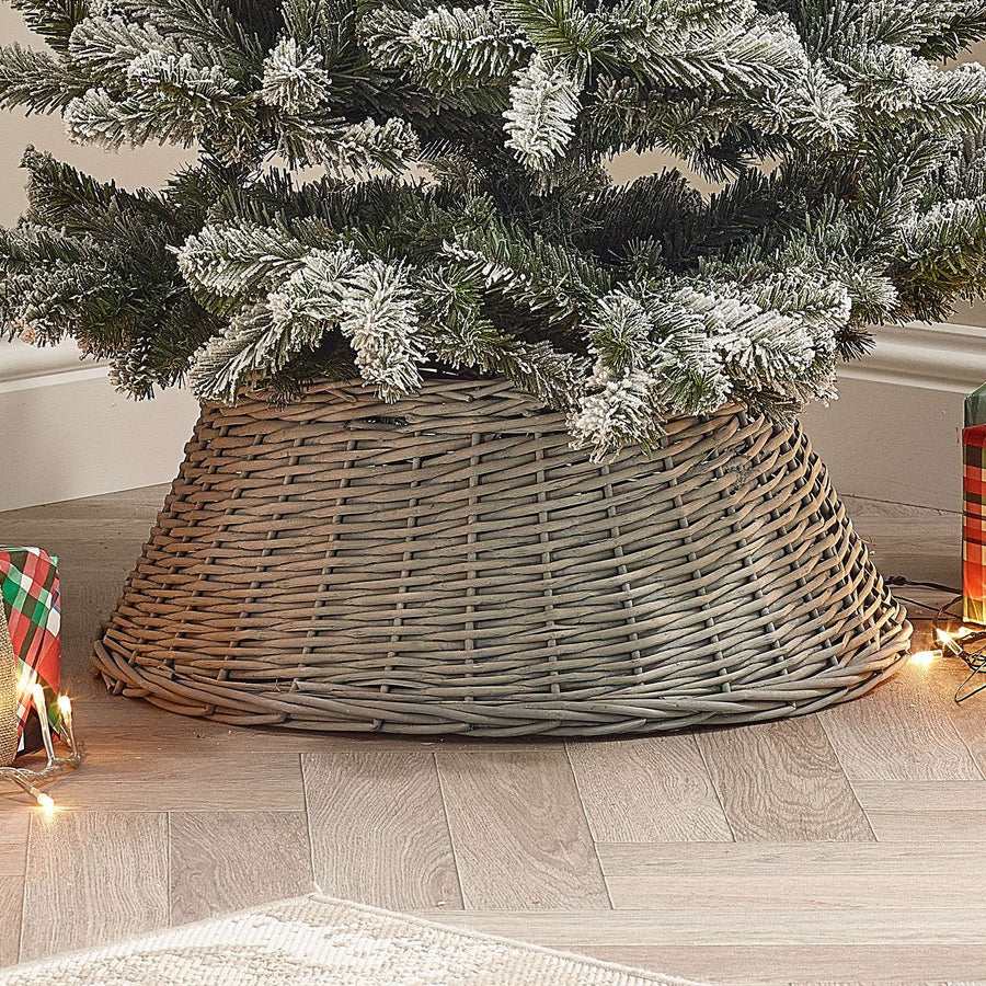 Willow Tree Ring | Rustic Christmas Tree Base Cover