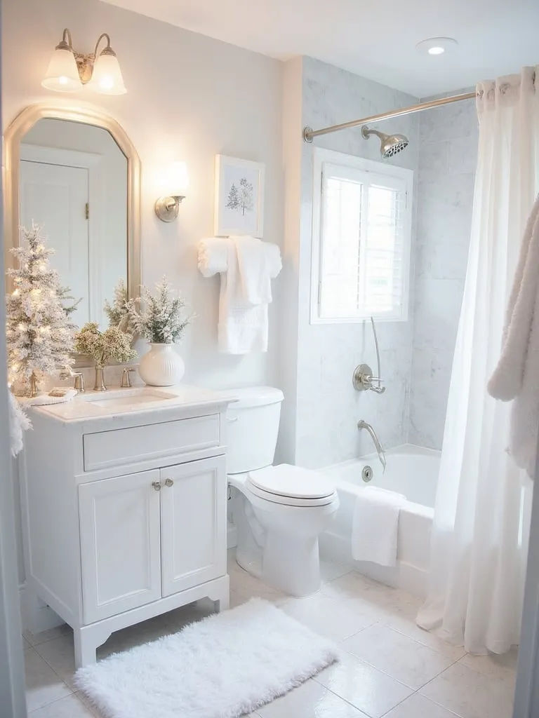 Winter Wonderland Bathroom Ideas — AI Staging | StagePro AI