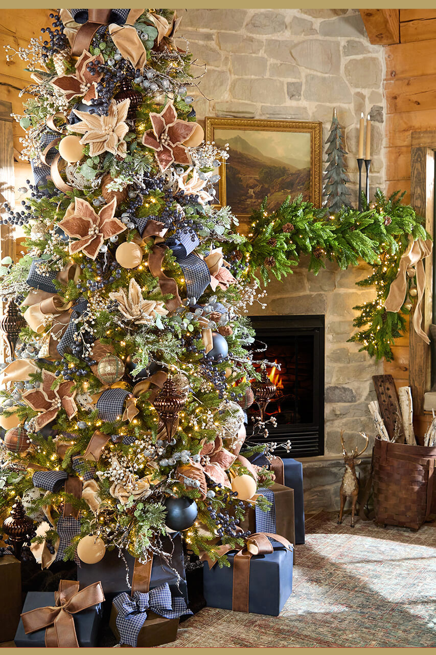 Winter Woodland Christmas Tree Decor | Decorator's Warehouse