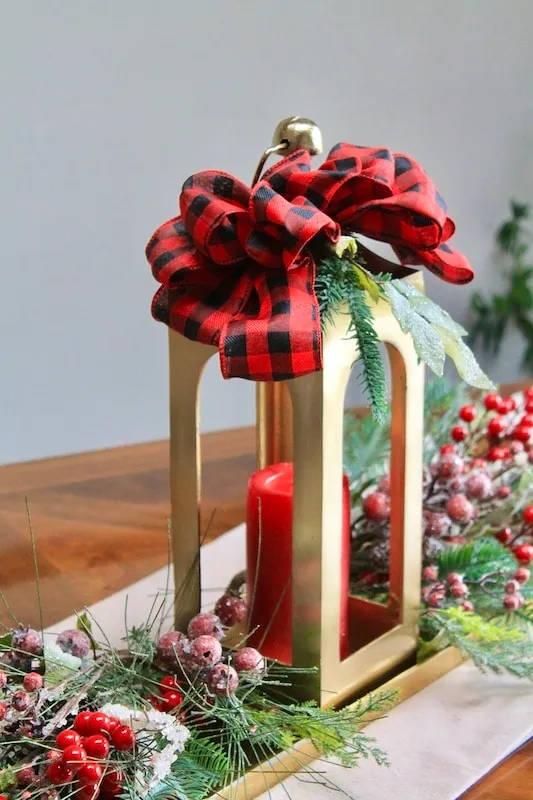 Winter Woods Centerpiece DIY Christmas Table Decorations