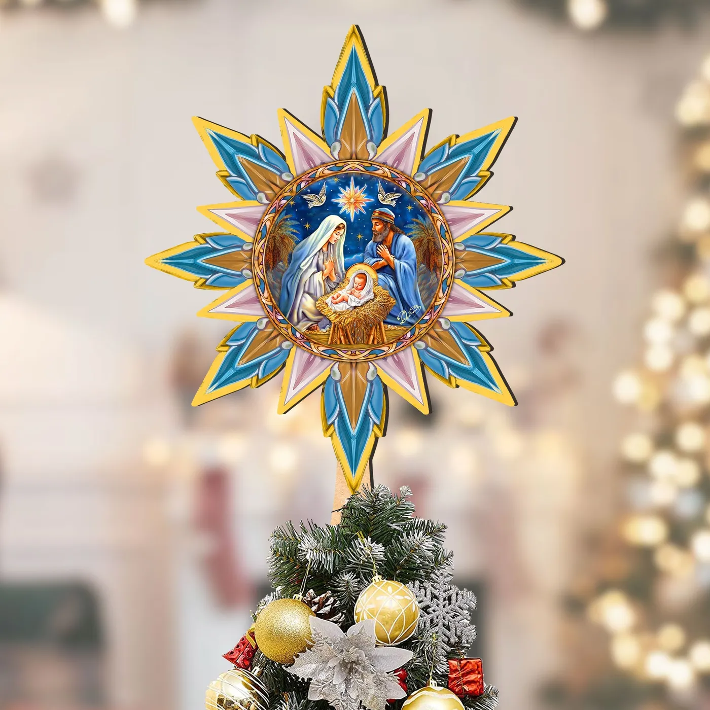 Wooden Tree Toppers Collection