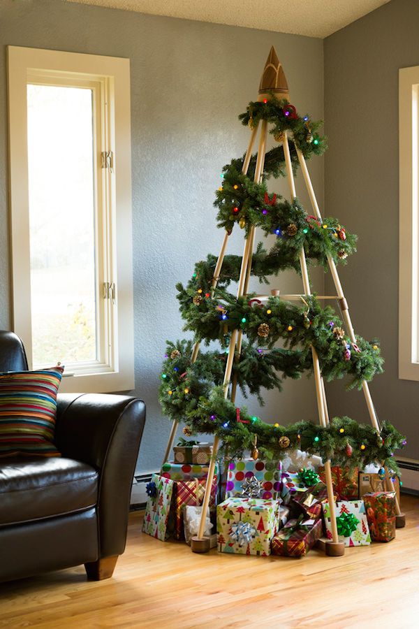 Xmas Tree Decorations Handmade Wooden Christmas Decorations How To Make  Rustic Wooden Christmas Trees (DIY Holiday