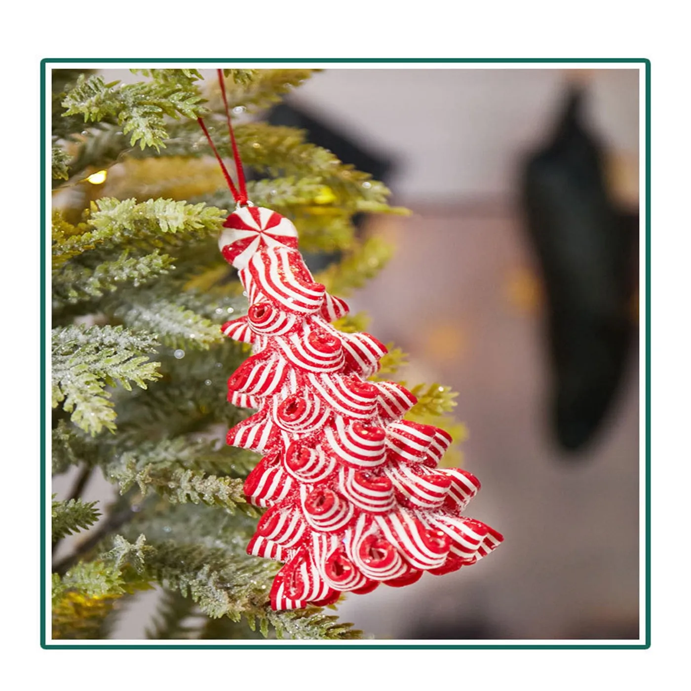 YOHAVEN Christmas Polymer Candy Trees Holiday India | Ubuy